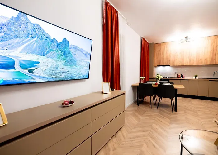 דירה Soni Exclusive 342 Plaza With Private Parking & Self Check-in